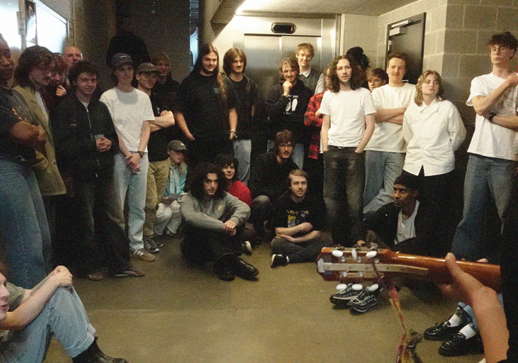 De eerste Sound Track Sessie in Het Depot